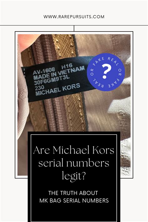 michael kors serial number|michael kors serial number search.